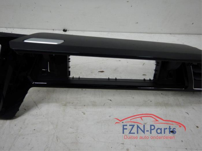 VW Touran 5TA Dashboard Inlegset Hoogglans Zwart