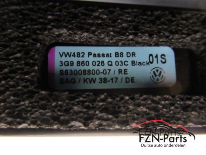 VW Passat B8 3G Variant Dakdragers Rechts Mat-Zwart