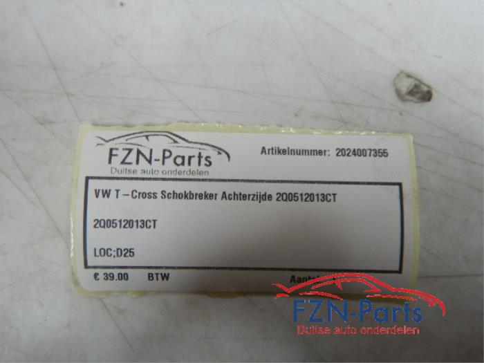Schokdemper links-achter Volkswagen T-Cross (22739372)