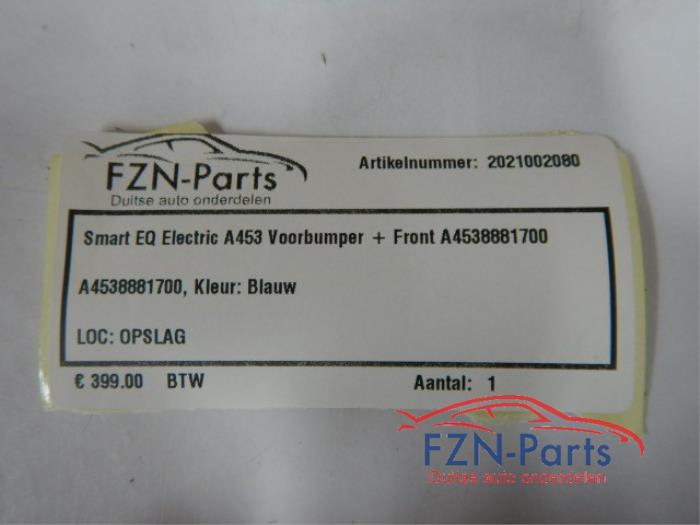 Smart EQ Electric A453 Voorbumper + Front