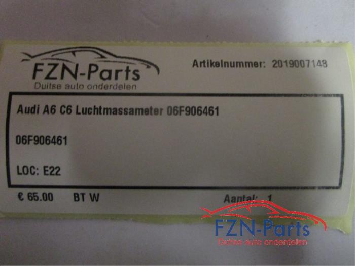 Luchtmassameter Audi A6 (22739378)