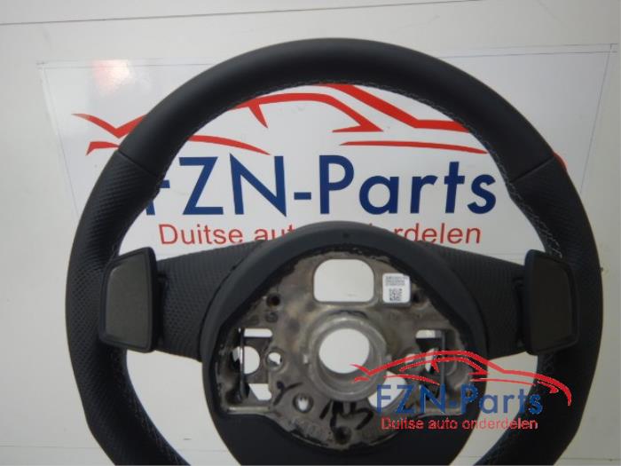 Audi A3 8Y S-line Stuur MF+F1+VIEW Leer Grijs stiksel