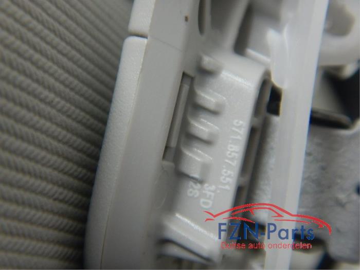 VW Tiguan 571 Zonneklep Links L Wit