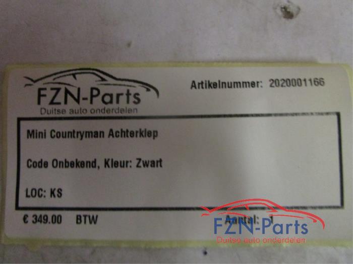 Achterklep Diversen Diversen (22724405)