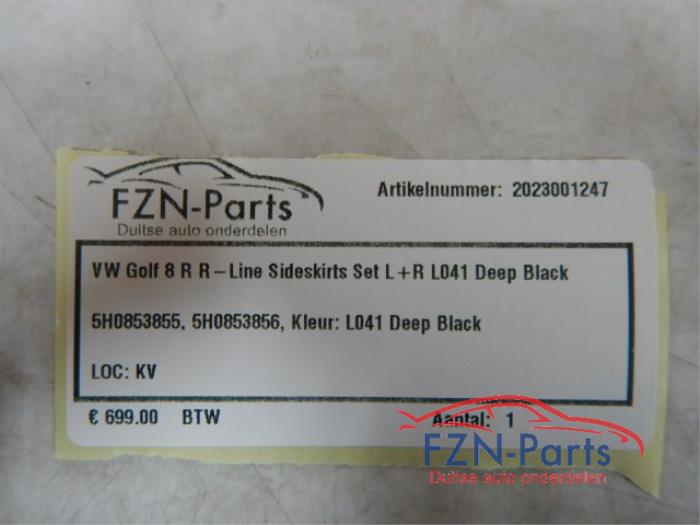 VW Golf 8 R-Line Sideskirts Set L+R L041