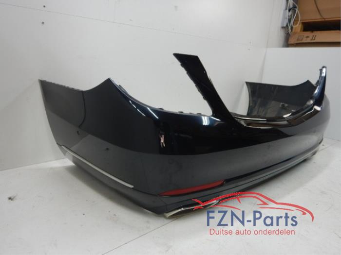 Mercedes-Benz S-Klasse W222 Achterbumper 6PDC Kleur: Obsidian Black