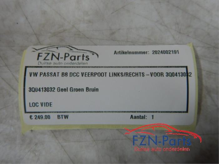 VW Passat B8 DCC Veerpoot Links/Rechts-Voor