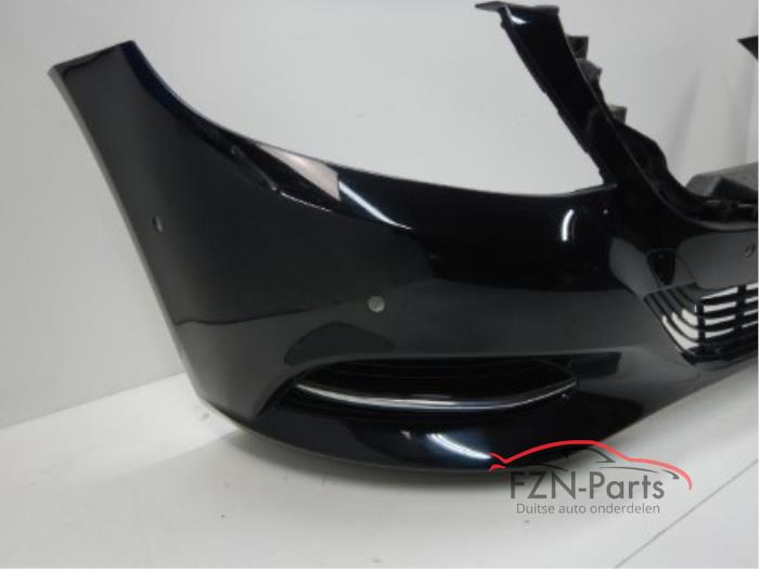 Mercedes-Benz S-Klasse W222 Voorbumper 6PDC Kleur: Obsidian Black