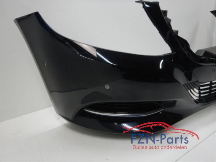 Mercedes-Benz S-Klasse W222 Voorbumper 6PDC Kleur: Obsidian Black