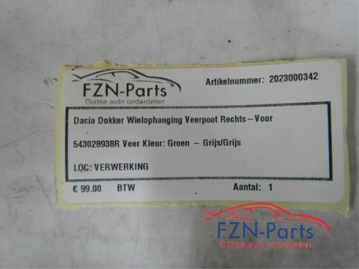 Schokdemperpoot rechts-voor Diversen Diversen (22729772)