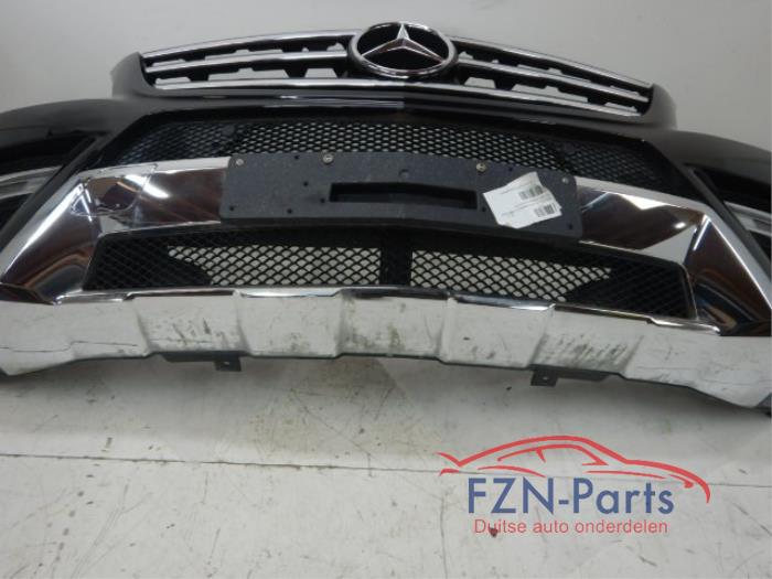 Mercedes-Benz ML W166 AMG-Line Voorbumper 6PDC KLS Kleur: Obsidian Schwarz 9197 10KM Oud