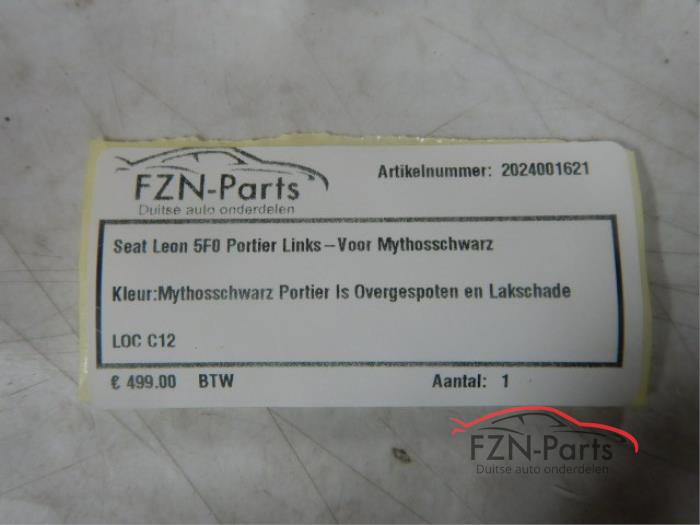 Seat Leon 5F0 Portier Links voor LY9T