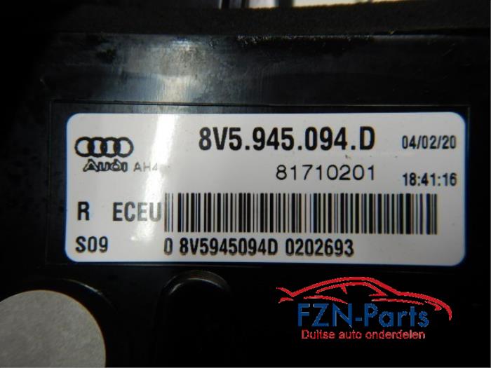 Audi A3 8V5 Sedan/Limo Facelift LED Achterlicht Rechts Achterklep