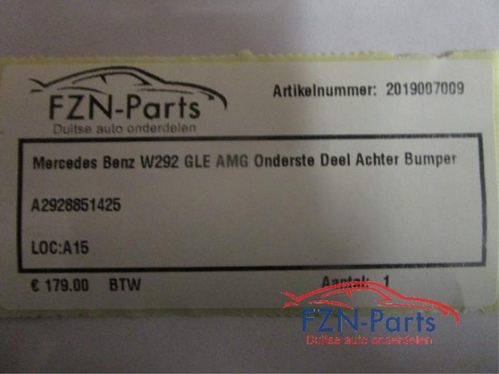 Achterbumper Mercedes GLE (22742950)