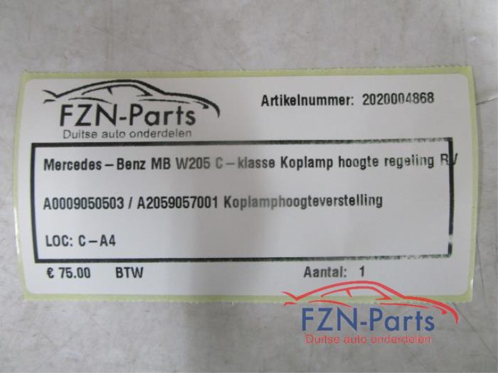 Koplamphoogte postitiesensor Mercedes C-Klasse (22743172)
