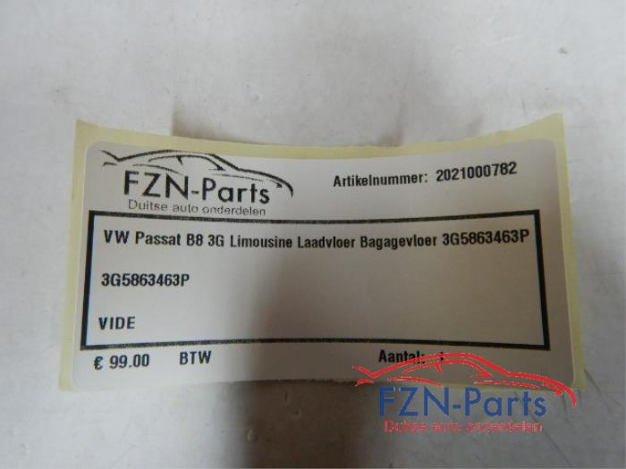 VW Passat B8 3G Limousine Laadvloer Bagagevloer