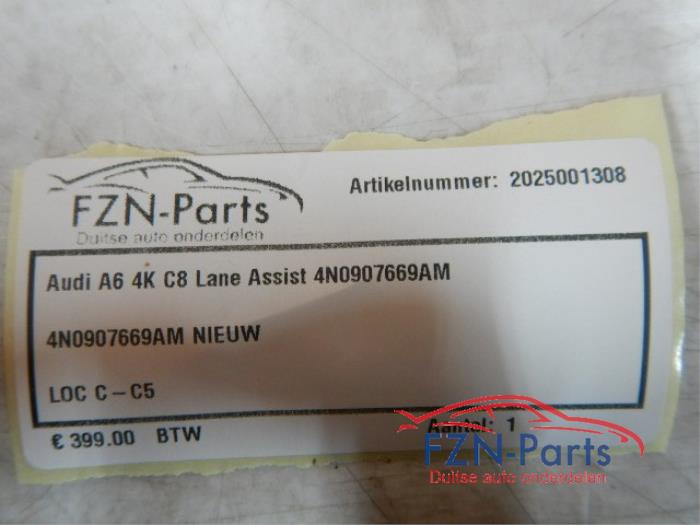 Audi A6 4K C8 Lane assist