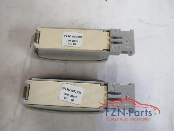 VW Tiguan LED Binnenverlichting Leeslampje Set