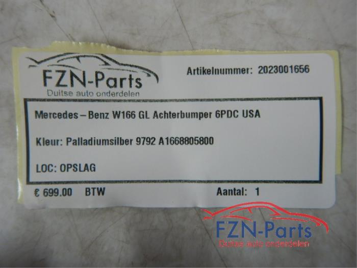 Achterbumper Mercedes C-Klasse (22723789)
