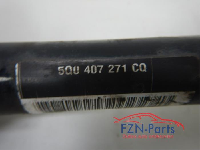 VW Golf 8 GTI Aandrijfas Links