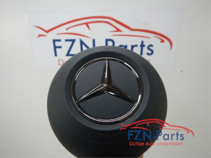 Mercedes-Benz C63 E63 AMG Stuur Leer Alcantara MF+F1+Airbag Rood stiksel