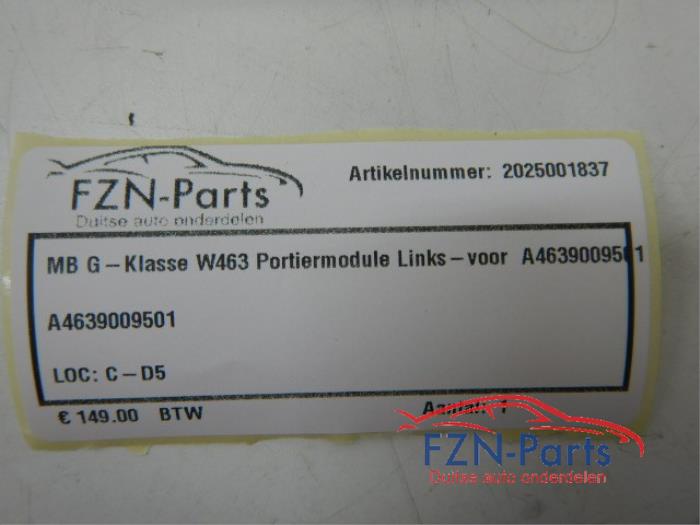 Mercedes-Benz G-klasse W463 Portiermodule Links-voor A