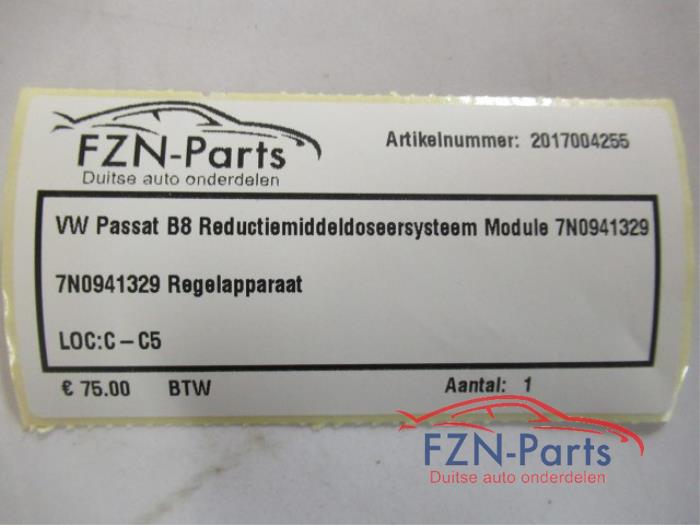 VW Passat B8 Reductiemiddeldoseersysteem Module