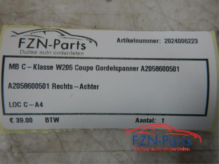 Gordelspanner Set Mercedes C-Klasse (22741198)