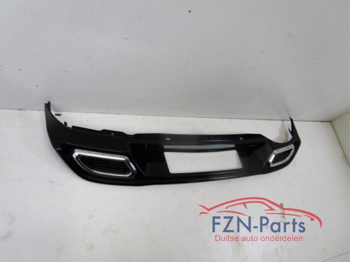 VW Golf 7 Facelift Variant R-Line Diffuser Onderlip Achterbumper