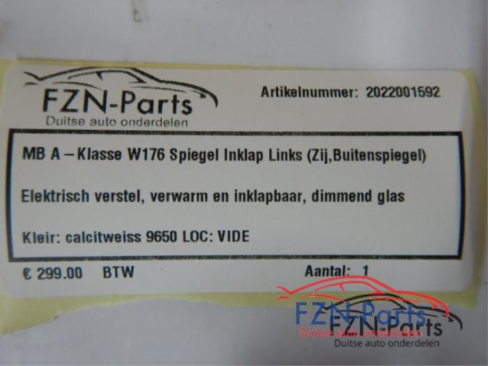 Mercedes-Benz A-Klasse W176 Spiegel Links