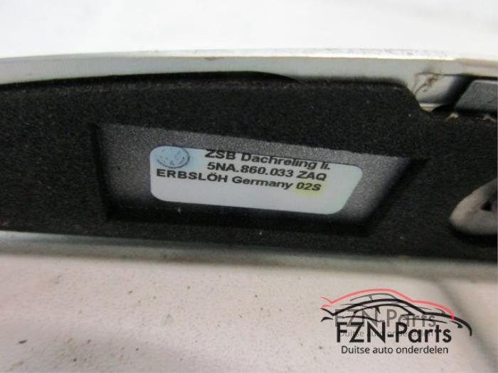 VW Tiguan 5NA Dakdragers Dakrails Mat Chrome