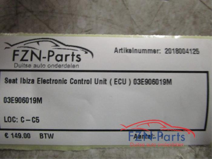 Seat Ibiza Electronic Control Unit ( ECU )