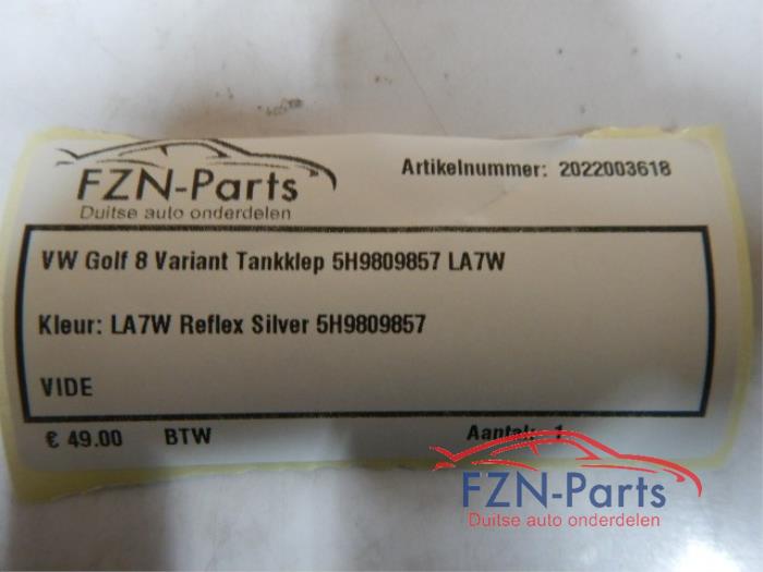 Tank Klep Volkswagen Golf (22728249)