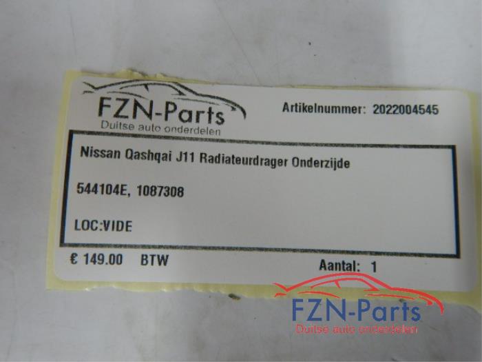 Nissan Qashqai J11 Radiateurdrager Onderzijde