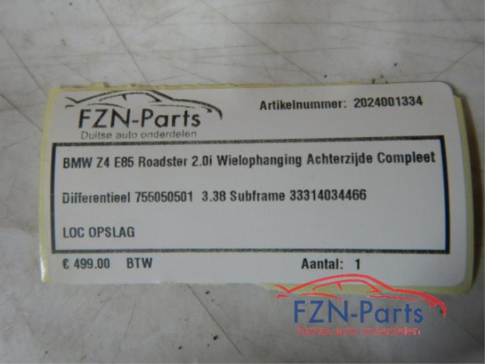 Subframe BMW Z4 (22742944)