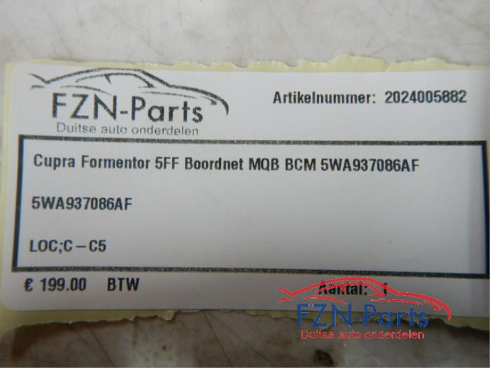 Computer Body Control Cupra Formentor (22744666)