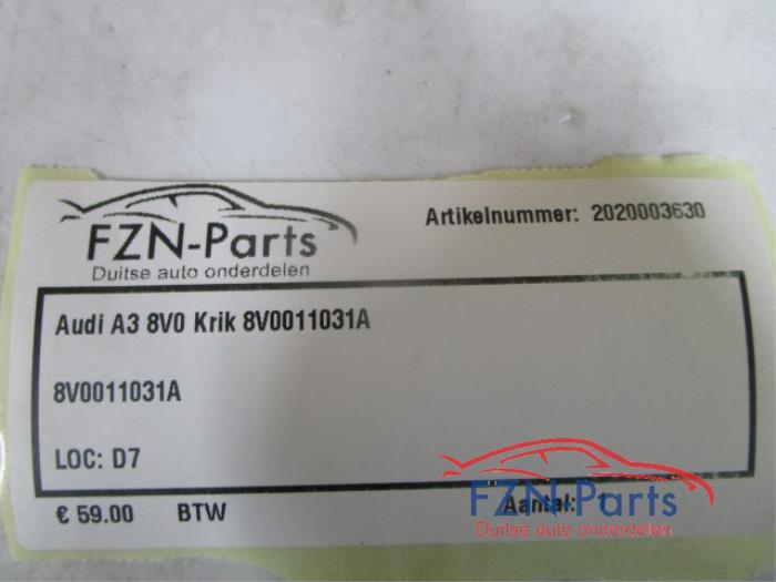 Audi A3 8V0 Krik