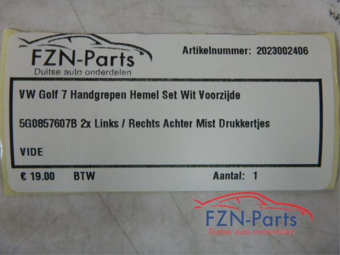 Handgrepenset Volkswagen Golf (22745244)