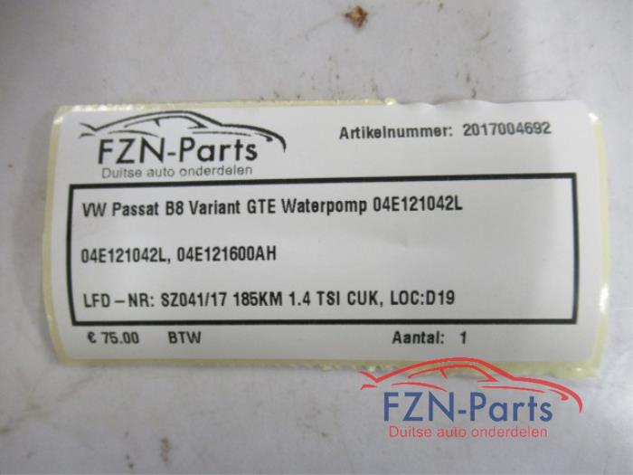 Waterpomp Volkswagen Passat (22729310)