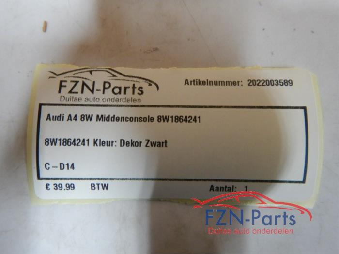 Audi A4 8W Middenconsole
