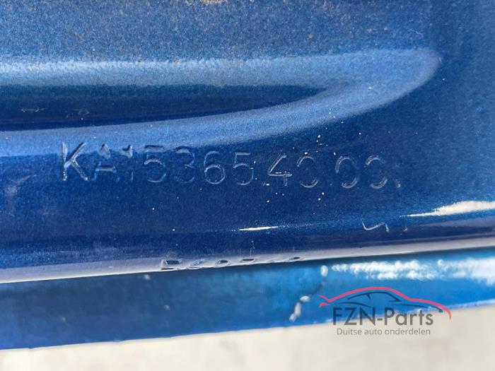 Skoda Octavia IV Combi bumperbalk achterzijde blauw metallic
