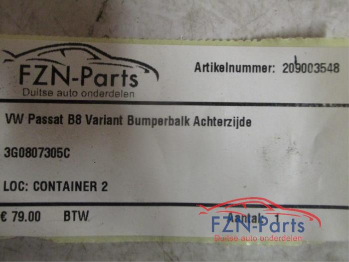 VW Passat B8 Variant Bumperbalk Achterzijde