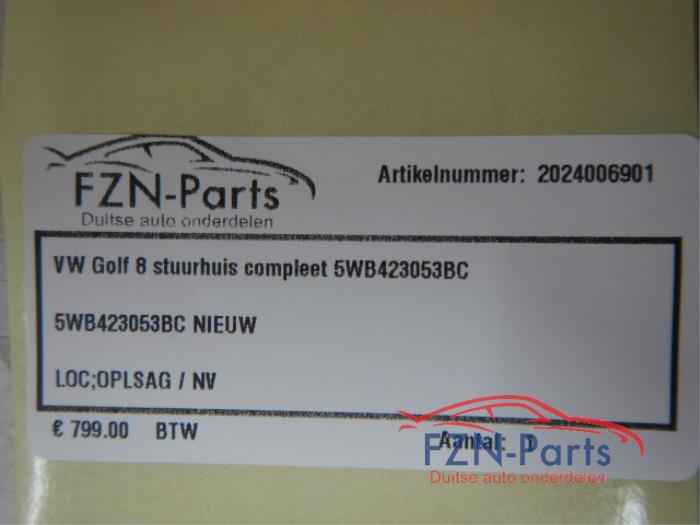 VW Golf 8 Stuurhuis compleet