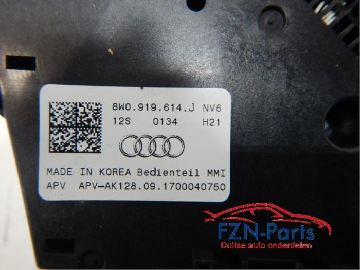 Audi A5 F5 MMI High Bedieningspaneel Middenconsole