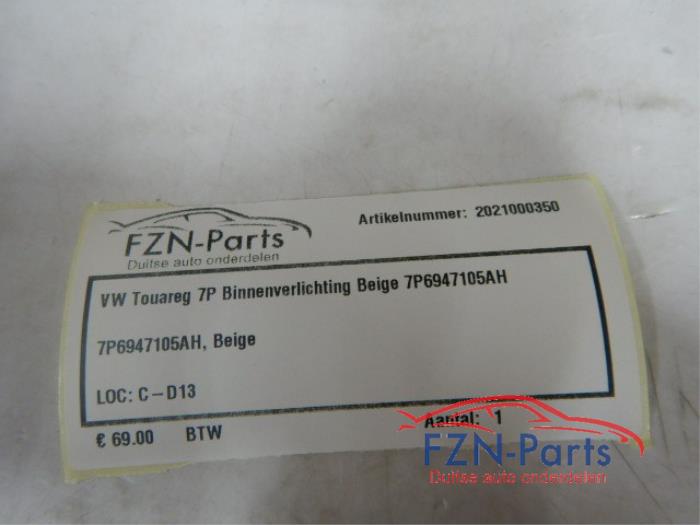 Binnenverlichting voor Volkswagen Touareg (22739527)