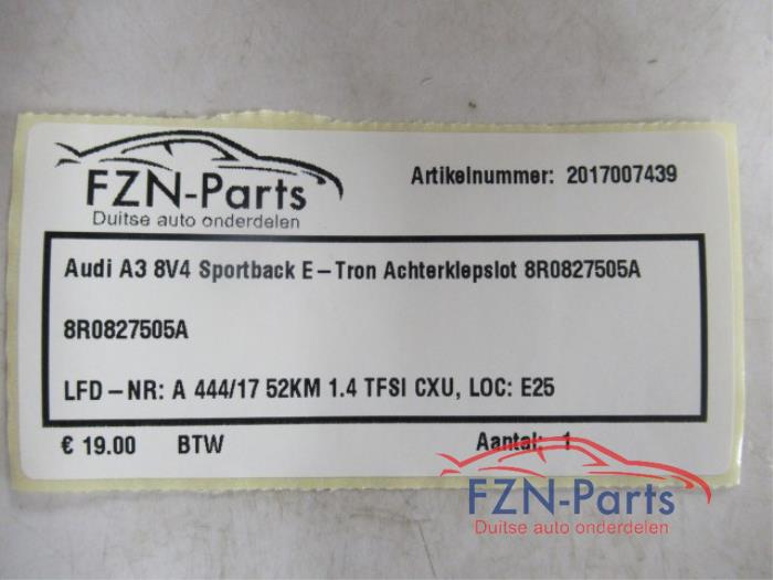 Achterklep motor Audi A3 (22744462)