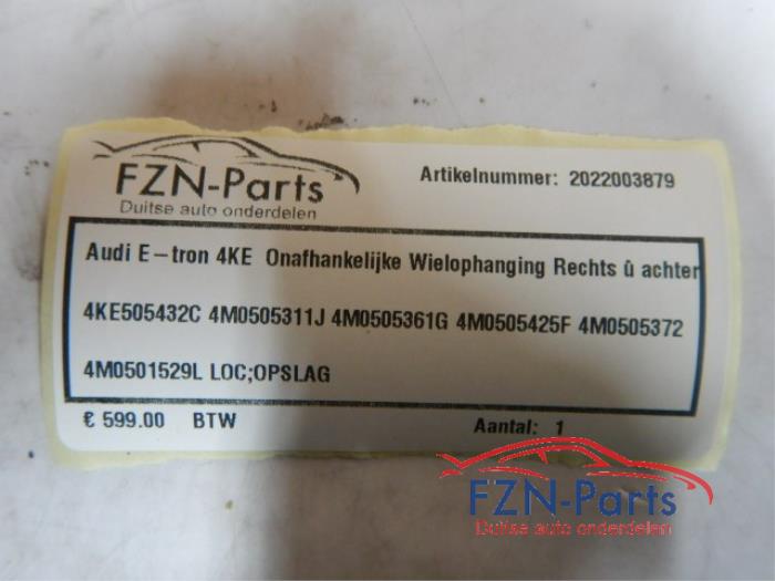 Wielophanging rechts-achter Audi E-Tron (22729585)