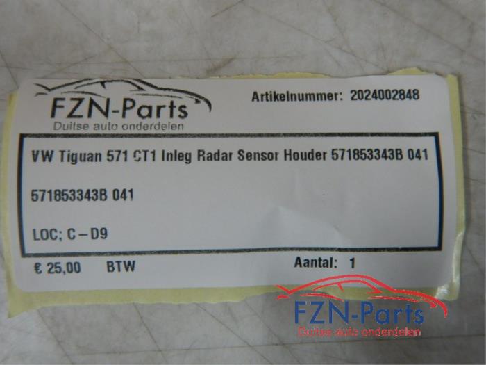 Radar sensor Volkswagen Tiguan (22745565)