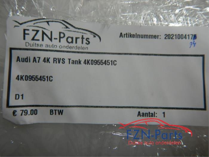 Ruitensproeiertank voor Audi A7 (22741340)