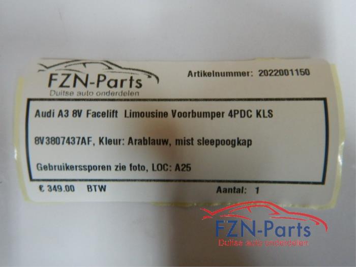 Voorbumper Audi A3 (22721787)